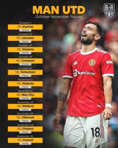 Lịch Thi Đấu Khó Khăn Của Man Utd Đang Chờ Phía Trước